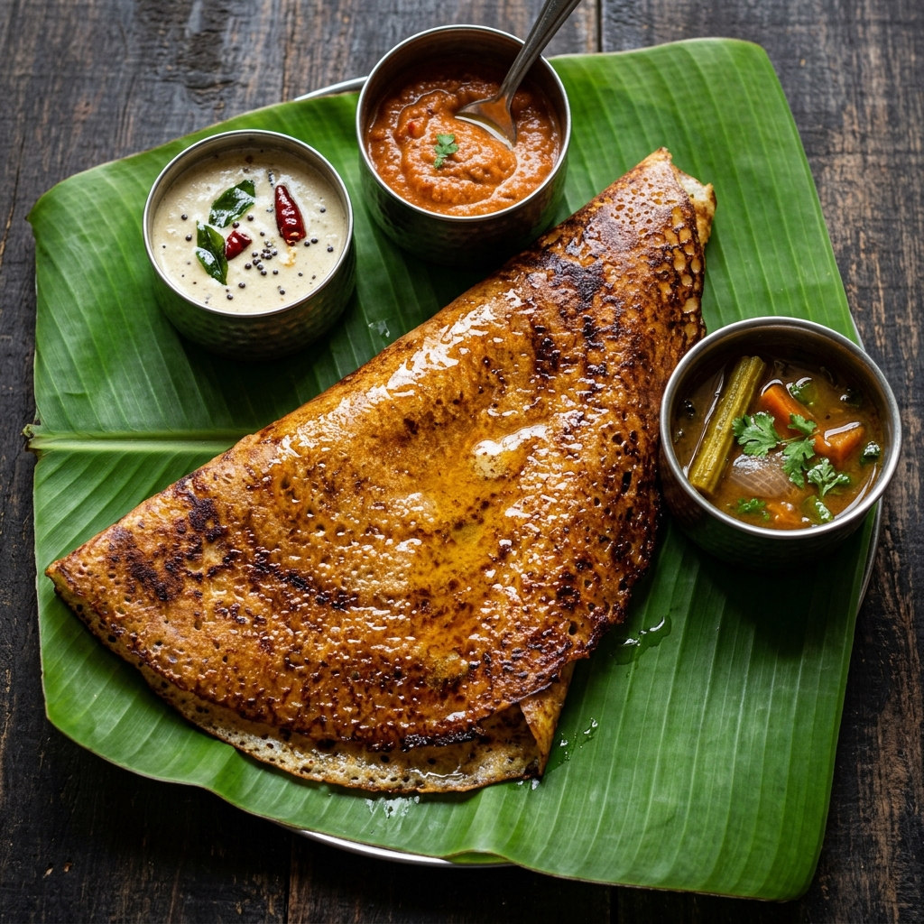 Ghee Roast Dosa